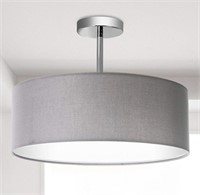 New gray ceiling light semi flush mount