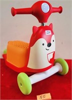 124 - TODDLER FOX SCOOTER (N10)