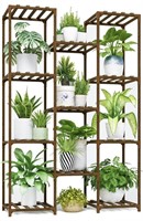 New Bamworld large wooden plant stand