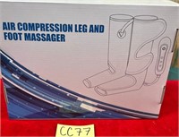 11 - AIR COMPRESSION LEG & FOOT MASSAGER (CC77)