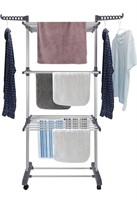 New new Bigzzia large clothes drying rack