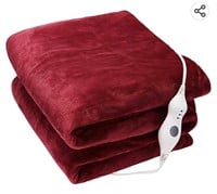 Heated blanket electric blanket 62x84 in