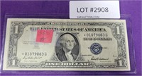 1935-F $1 STAR SILVER CERTIFICATE