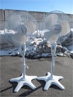 (2) Honeywell Oscillating Fans