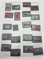 United States postal stamps 1940s & more