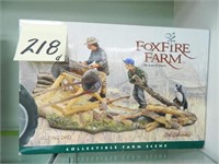 Fox Fire Farm Collectible Farm Scene (NIB)
