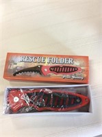 Rescue folder pocketknife