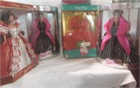 Holiday  Barbie Dolls