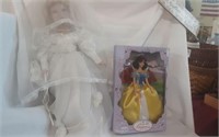 Wedding Doll and snow white doll