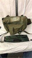 US military bag and gun cleaning rod