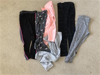 Girls Lot of 7 (6 pants 1 top) size 7