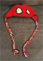 Children’s hand made spiderman winter hat