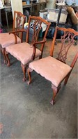 Three Chippendale Chairs