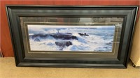 Beautiful Ocean Scene Wall Hanging Measures 48” x