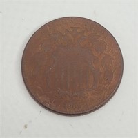 U.S. 5 Cent Shield Nickle 1869