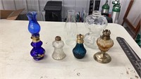 Oil lamps and parts