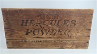Hercules Powder Wood Crate