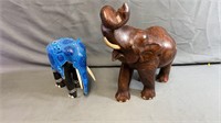 Decorative Elephants Measure from 6”- 10” Height,
