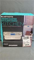 New Bluetooth Undercounter CD Clock Radio