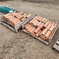 2- Skids 4" Clay tile