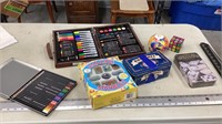 Games and art supplies