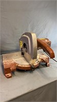 Benchmark 10” Mitre Saw Powers On