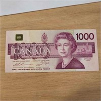 1988 Canadian $1000 bill