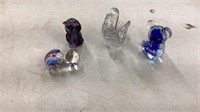 Glass paper weights