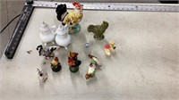 Salt & pepper shakers and other figurines
