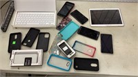 Electronics and phone cases as is
