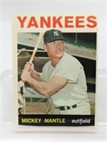 1964 Topps baseball Card Mickey Mantle