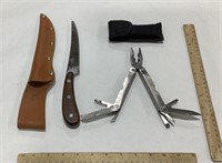 Knife & pocket gadget knife