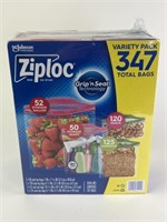 NEW 4 Boxes Ziploc Bags 347 Bags Total