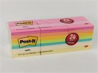 NEW 24pk Post-it Notes 2400 Sheets