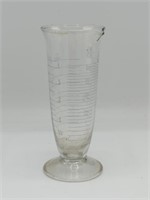 Antique Glass Apothecary Measuring Beaker