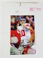 Autographed Eli Manning Super Bowl XLII Photo