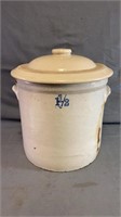Vintage Stoneware Pot Lid