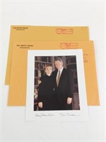 Autographed Hillary & Bill Clinton 8 x 10 Photo