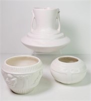 3 Roseville Pottery: Vases