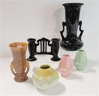 6 Art Nouveau Pottery Pieces
