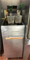 Frymaster Gas Deep Fryer with Baskets - on wheels