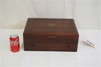 Wooden Silver Chest w/ Finger Joints