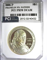 2006-P S$1 Franklin PCI PR-70 DCAM