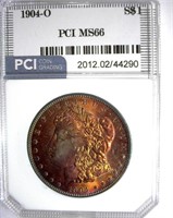 1904-O Morgan PCI MS-66 Outstanding Color
