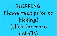 SOME shipping available.  Read PRIOR to bidding!