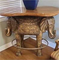 Elephant bar table 52" w x 28" d x 42.5"tall