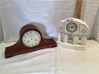 Seth Thomas Mantle Clock & Porcelain Clock-Project