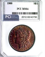 1900 Morgan PCI MS-64 Wonderful Color