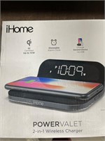 IHome wireless charger and clock