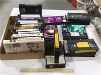 20 VCR tapes of movies